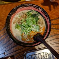 Vegan tantanmen. Uses soymilk. Tastes fairly standard. at Fukutora in Yamanochi