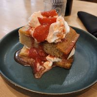 Strawberry shortcake at Down 2 Earth in Langley