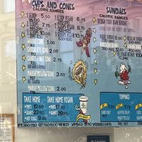 Notice the price differential for vegan flavors    at Emack & Bolio's in Brooklyn