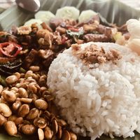 Tempeh Manis  at Tirta Unda in Sidemen