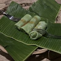 Balinesischer pancake  at Tirta Unda in Sidemen