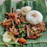 Tempeh Manis at Tirta Unda in Sidemen