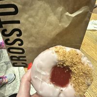  at Crosstown Doughnuts - Canary Wharf in East London