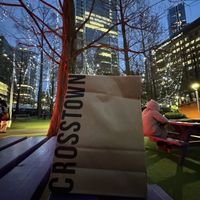   at Crosstown Doughnuts - Canary Wharf in East London