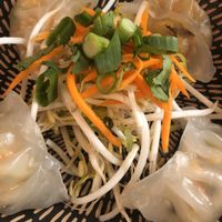 Vegan dimplings at Saigon Street Eats in Fitzroy