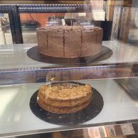 Cakes   at Barkers Cafe Bar in Helmsley