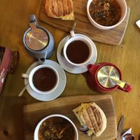 Our meal  at Barkers Cafe Bar in Helmsley