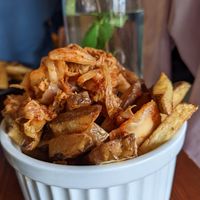 Kimchi fries at Greens & Co in Galway