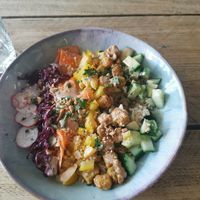 Today's special poké bowl at Greens & Co in Galway