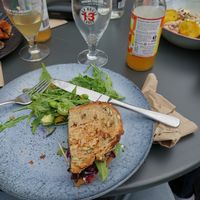 Seitan sandwich at Greens & Co in Galway
