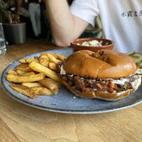 Specials burger  at Greens & Co in Galway