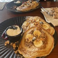 Vegan pancakes, delicious!   at Greens & Co in Galway