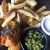 Tofu Vish and chips at Greens & Co in Galway