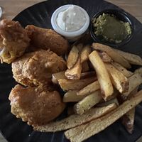 Vegan Fish  at Greens & Co in Galway