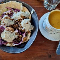 Lebanese Flatbread at Greens & Co in Galway