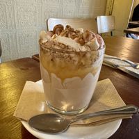 Peanut butter hot chocolate   at Greens & Co in Galway
