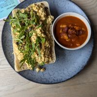 Tofu scramble at Greens & Co in Galway