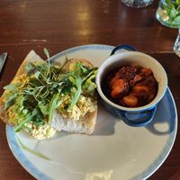 Scrambled tofu at Greens & Co in Galway