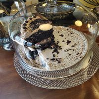 Mocha cream cake at Greens & Co in Galway