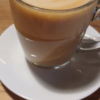 Oat latte at Greens & Co in Galway