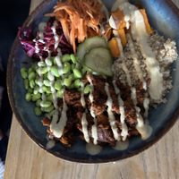 BBQ seitan  at Greens & Co in Galway