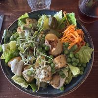 Vish and smash. Delicious   at Greens & Co in Galway