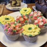Vanilla Cupcakes  at Greens & Co in Galway