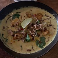 Malaysian curry  at Greens & Co in Galway