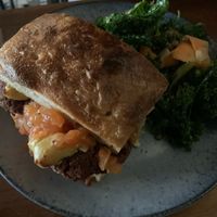 Meatball sandwich  at Greens & Co in Galway