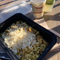 Vegan scram  at Natural Sisters Cafe in Joshua Tree