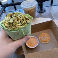   at Natural Sisters Cafe in Joshua Tree