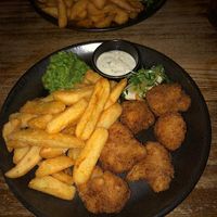 Breaded cauliflower scampi at The Pier House in St Austell