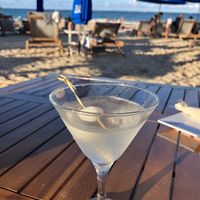Lychee martini  at Numero Uno Beach House in San Juan