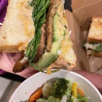 One of their highest rated sandwiches w/ veggies  at eden in Wilkes-barre