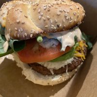 This is the Rosie Perez Burger and it is MASSIVE   at eden in Wilkes-barre