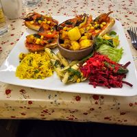 Vegan Slipper Pizza at The Cracked Teapot in New Ross