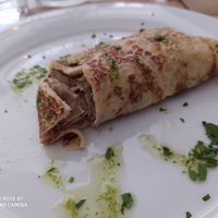 Mushroom Crepe at DASO - Carlos III in Barcelona