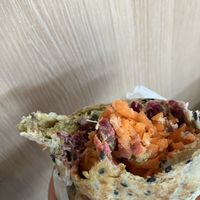 Falafel wrap  at Soul Food Market in Mackay