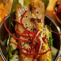 Tofu stick peanut sauce at Vegan House - Alaunstraße in Dresden