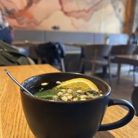 Pretty and delicious ’house tea'  at Vegan House - Alaunstraße in Dresden