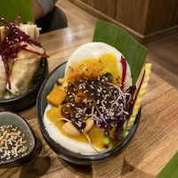 Vegan Burger at Vegan House - Alaunstraße in Dresden