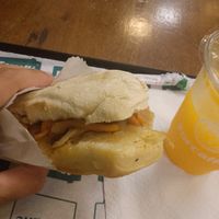 Sanduíche vegano de ratatouille, ótima opção de lanche at Forcaffe in Porto Alegre