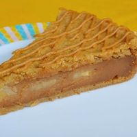 banana pie at Vegostices in Recife