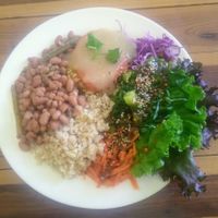 Eggplant parmigiana at Vegostices in Recife