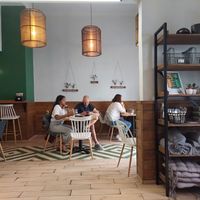 Inside at Élelem Etterem in Budapest