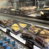 A whole lot of dessert  at Élelem Etterem in Budapest