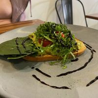 avo toast at Aló in Mexico City