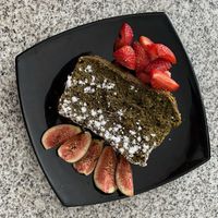 postre de matcha  at Aló in Mexico City