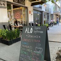 Exterior at Aló in Mexico City