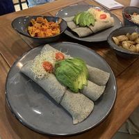 Tacos and extras  at Aló in Mexico City